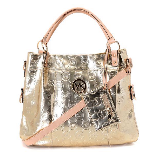 michael kors top satchel gylne patent skinn For Engros hgx7v